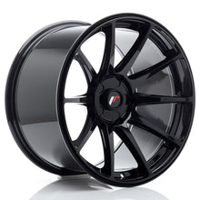Load image into Gallery viewer, Cerchio in Lega JAPAN RACING JR11 18x10,5 ET0-25 5H con foratura su misura Gloss Black