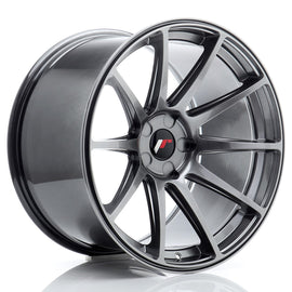 Cerchio in Lega JAPAN RACING JR11 19x11 ET15-25 5H con foratura su misura Hyper Black