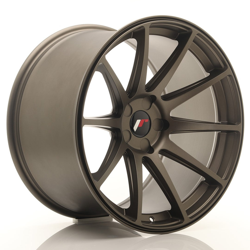 Cerchio in Lega JAPAN RACING JR11 19x11 ET15-25 5H con foratura su misura Matt Bronze