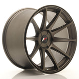 Cerchio in Lega JAPAN RACING JR11 19x11 ET15-25 5H con foratura su misura Matt Bronze