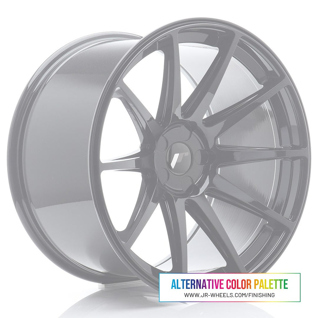 Cerchio in Lega JAPAN RACING JR11 20x11 ET20-30 5H con foratura su misura Custom Finish