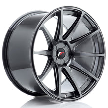 Load image into Gallery viewer, Cerchio in Lega JAPAN RACING JR11 20x11 ET20-30 5H con foratura su misura Hyper Black