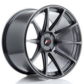 Cerchio in Lega JAPAN RACING JR11 20x11 ET20-30 5H con foratura su misura Hyper Black