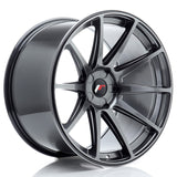 Cerchio in Lega JAPAN RACING JR11 20x11 ET20-30 5H con foratura su misura Hyper Black