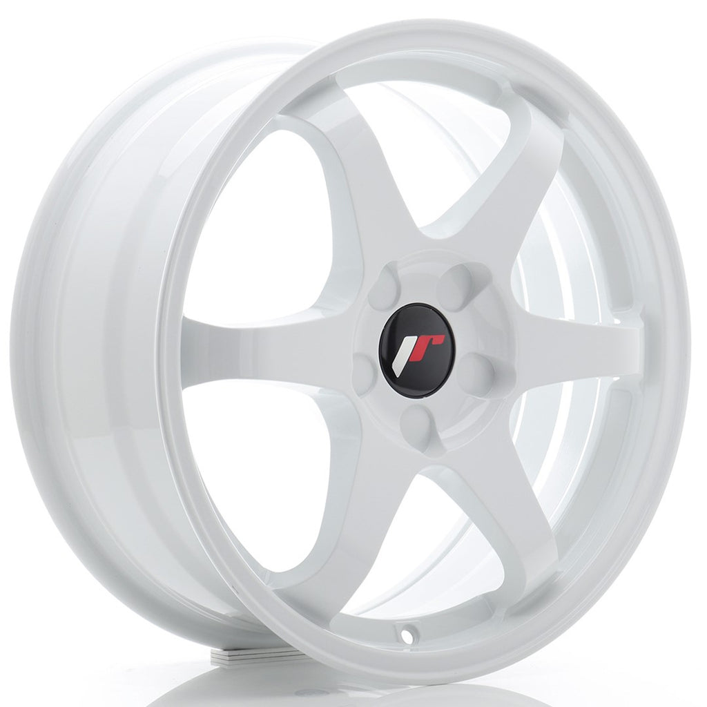 Cerchio in Lega JAPAN RACING JR3 17x7 ET20-42 5H con foratura su misura White