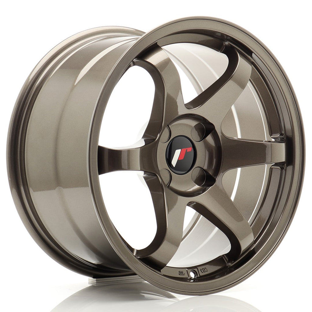 Cerchio in Lega JAPAN RACING JR3 17x9 ET20-35 4H con foratura su misura Bronze