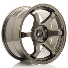 Cerchio in Lega JAPAN RACING JR3 17x9 ET20-35 4H con foratura su misura Bronze