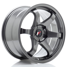 Cerchio in Lega JAPAN RACING JR3 17x9 ET20-35 5H con foratura su misura Gun Metal