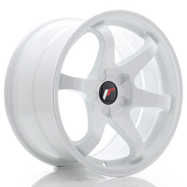 Cerchio in Lega JAPAN RACING JR3 17x9 ET20-35 5H con foratura su misura White