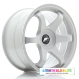 Cerchio in Lega JAPAN RACING JR3 17x9 ET20-35 con foratura su misura Custom Finish