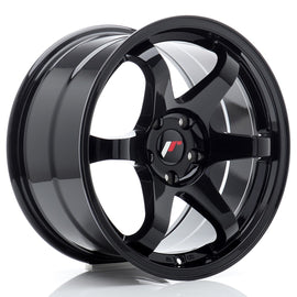 Cerchio in Lega JAPAN RACING JR3 17x9 ET35 5x120 Gloss Black