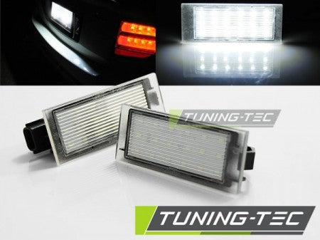 Luci Targa RENAULT TWINGO 2/ CLIO 3,4 /MEGANE 2,3/ LAGUNA 2,3 LED
