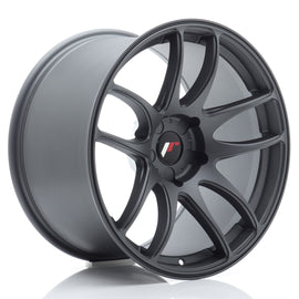 Cerchio in Lega JAPAN RACING JR29 18x10.5 ET15-28 5H con foratura su misura Matt Gun Metal