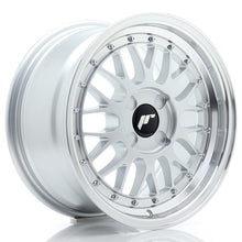 Load image into Gallery viewer, Cerchio in Lega JAPAN RACING JR23 16x8 ET20-45 4H con foratura su misura Hyper Silver w/ Machined Lip