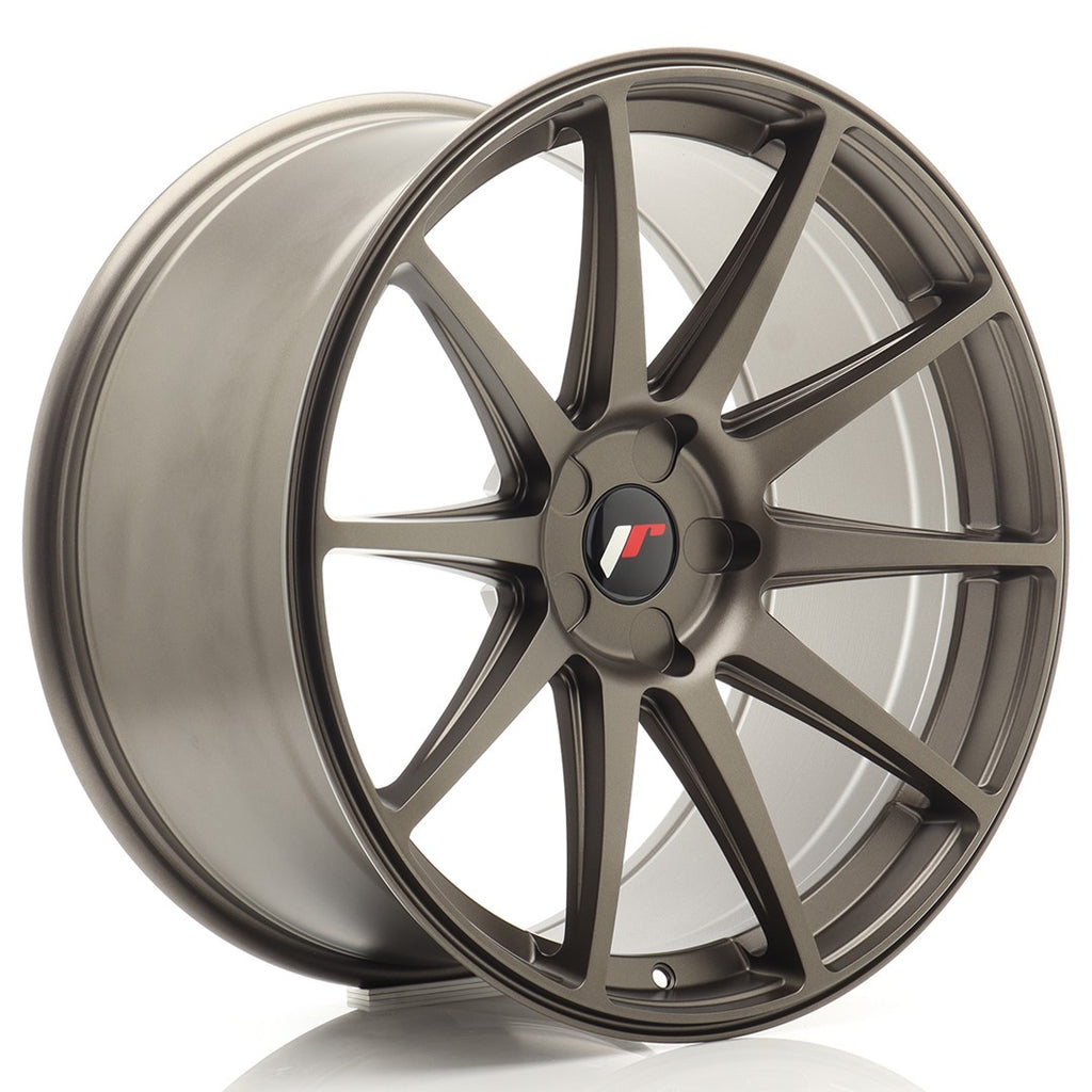 Cerchio in Lega JAPAN RACING JR11 20x10 ET20-40 5H con foratura su misura Matt Bronze
