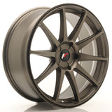 Cerchio in Lega JAPAN RACING JR11 20x8,5 ET20-35 5H con foratura su misura Matt Bronze