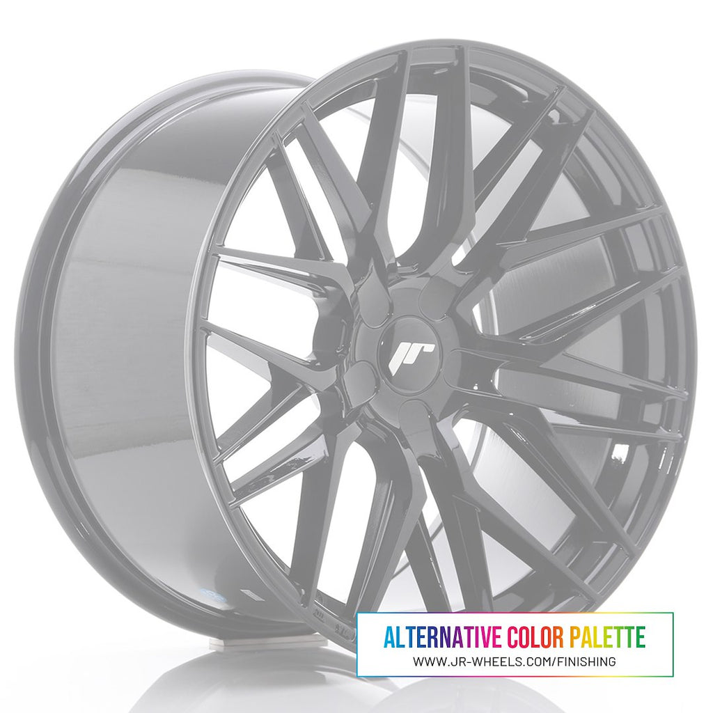 Cerchio in Lega JAPAN RACING JR28 19x10.5 ET20-40 5H con foratura su misura Custom Finish