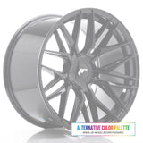 Cerchio in Lega JAPAN RACING JR28 19x10.5 ET20-40 5H con foratura su misura Custom Finish