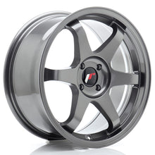 Carica l&#39;immagine nel visualizzatore di Gallery, Cerchio in Lega JAPAN RACING JR3 17x8 ET35 4x100 Gun Metal