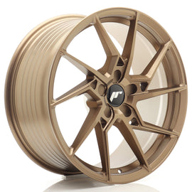 Cerchio in Lega JAPAN RACING JR33 19x8.5 ET20-45 5H con foratura su misura Matt Bronze