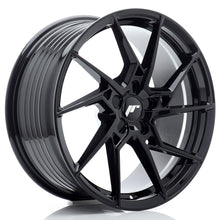 Load image into Gallery viewer, Cerchio in Lega JAPAN RACING JR33 19x8.5 ET20-45 5H con foratura su misura Gloss Black