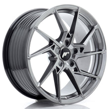 Load image into Gallery viewer, Cerchio in Lega JAPAN RACING JR33 19x8,5 ET20-45 5H con foratura su misura Hyper Black