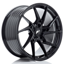 Load image into Gallery viewer, Cerchio in Lega JAPAN RACING JR33 19x9.5 ET20-45 5H con foratura su misura Gloss Black