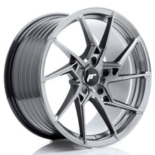 Carica l&#39;immagine nel visualizzatore di Gallery, Cerchio in Lega JAPAN RACING JR33 19x9,5 ET20-45 5H con foratura su misura Hyper Black