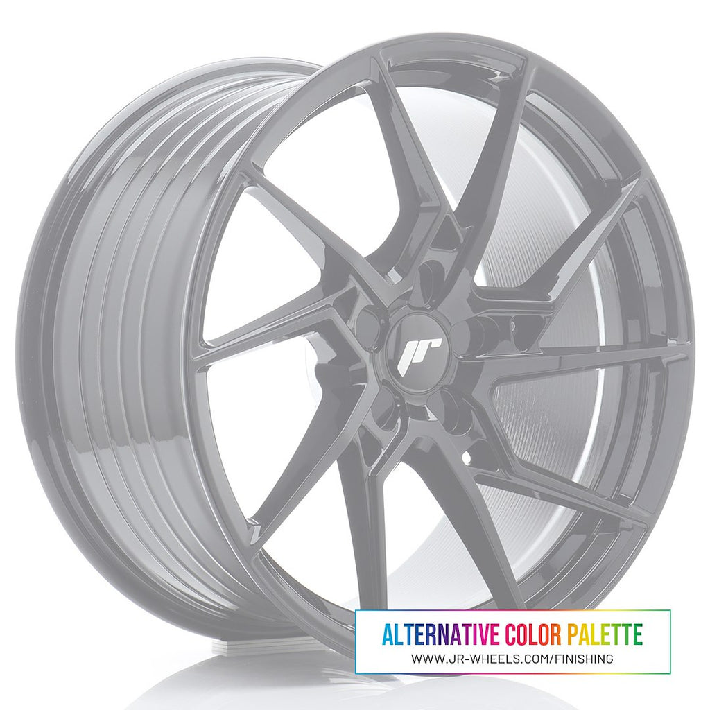 Cerchio in Lega JAPAN RACING JR33 19x9.5 ET20-45 5H con foratura su misura Custom Finish