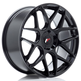 Cerchio in Lega JAPAN RACING JR18 19x8.5 ET20-45 5H con foratura su misura Gloss Black
