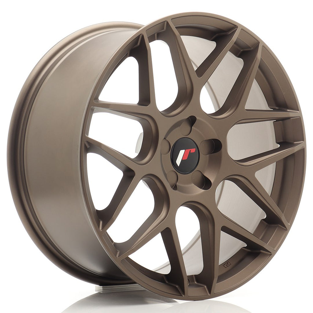 Cerchio in Lega JAPAN RACING JR18 19x8,5 ET20-45 5H con foratura su misura Matt Bronze