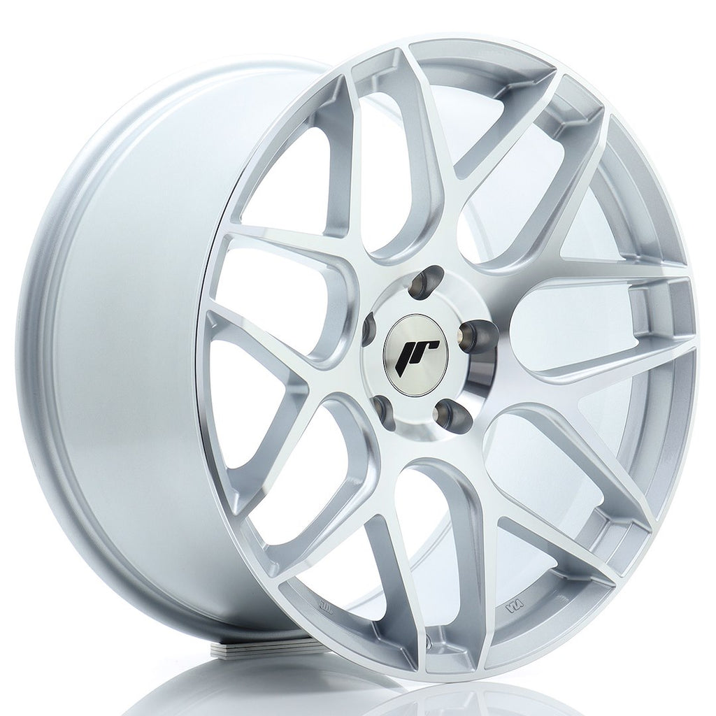 Cerchio in Lega JAPAN RACING JR18 19x9,5 ET40 5x120 Silver Machined Face