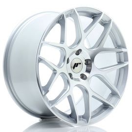 Cerchio in Lega JAPAN RACING JR18 19x9.5 ET40 5x120 Silver Machined Face
