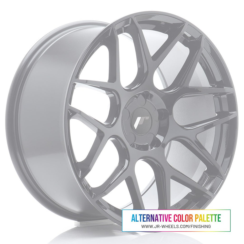 Cerchio in Lega JAPAN RACING JR18 19x9.5 ET20-42 5H con foratura su misura Custom Finish