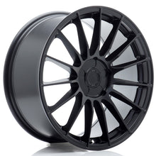 Load image into Gallery viewer, Cerchio in Lega JAPAN RACING SL05 18x8 ET20-40 5H con foratura su misura Matt Black