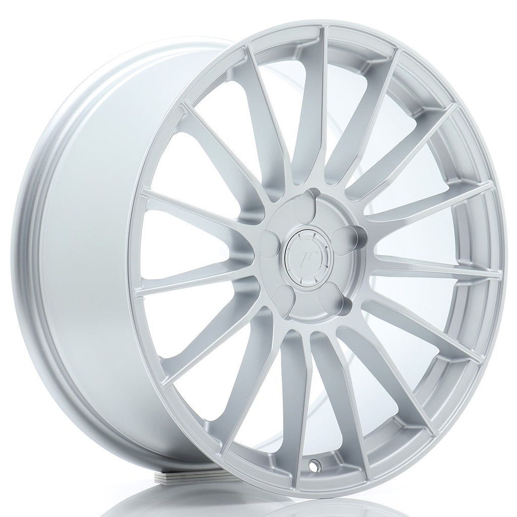 Cerchio in Lega JAPAN RACING SL05 18x8.5 ET20-45 5H con foratura su misura Matt Silver