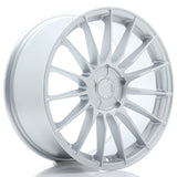 Cerchio in Lega JAPAN RACING SL05 18x8.5 ET20-45 5H con foratura su misura Matt Silver