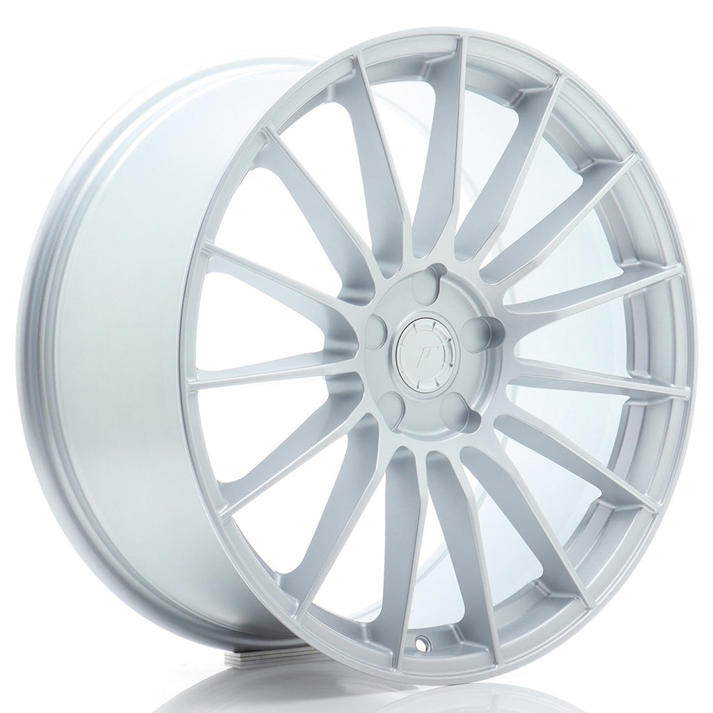 Cerchio in Lega JAPAN RACING SL05 Flow Formed 19x8 ET20-40 5H con foratura su misura Matt Silver