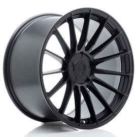Cerchio in Lega JAPAN RACING SL05 19x10 ET15-35 5H con foratura su misura Matt Black