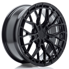 Cerchio in Lega JAPAN RACING JR48 18x8 ET20-45 5H con foratura su misura Gloss Black