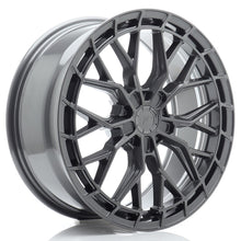 Carica l&#39;immagine nel visualizzatore di Gallery, Cerchio in Lega JAPAN RACING JR48 19x8.5 ET20-45 5H con foratura su misura Hyper Gray