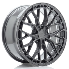 Cerchio in Lega JAPAN RACING JR48 19x8.5 ET20-45 5H con foratura su misura Hyper Gray