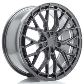 Cerchio in Lega JAPAN RACING JR48 20x8,5 ET20-45 5H con foratura su misura Hyper Gray