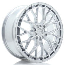 Carica l&#39;immagine nel visualizzatore di Gallery, Cerchio in Lega JAPAN RACING JR48 20x8.5 ET20-45 5H con foratura su misura Hyper Silver