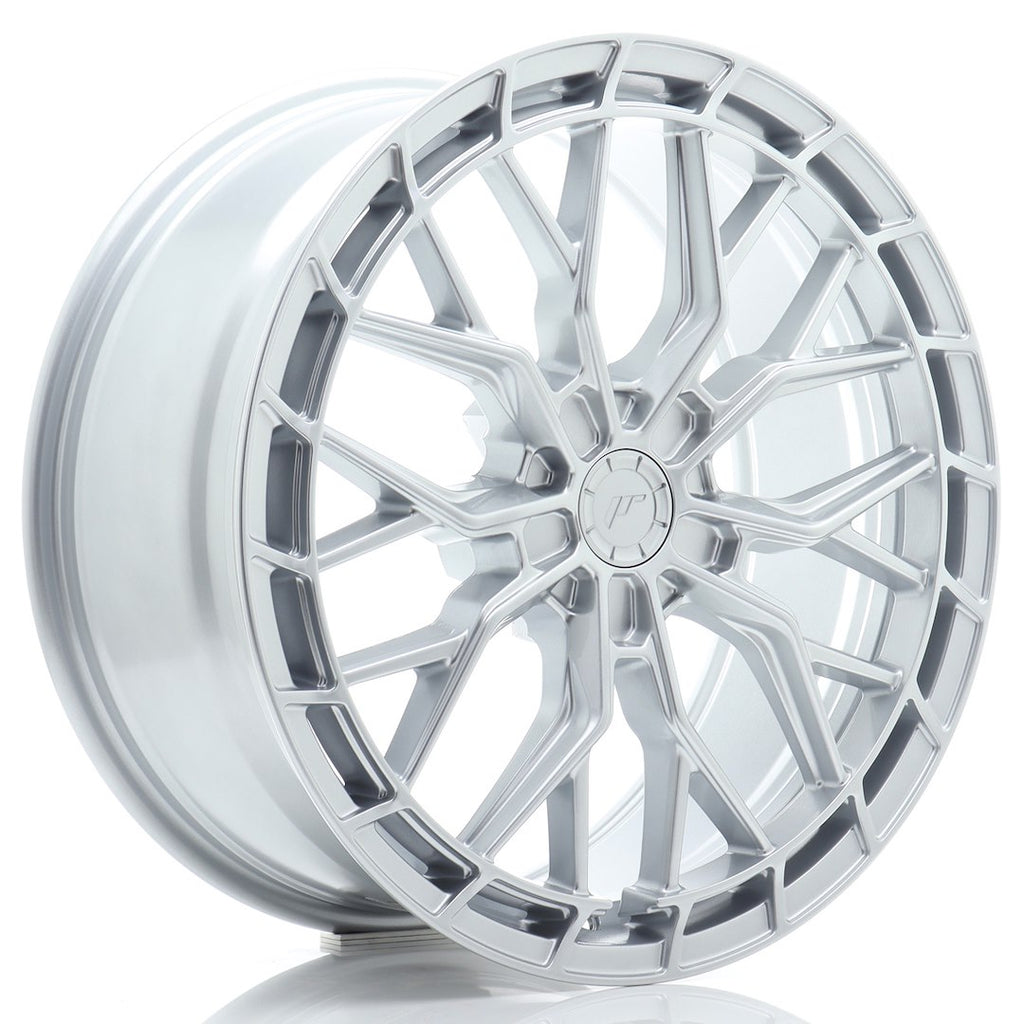 Cerchio in Lega JAPAN RACING JR48 20x9 ET20-51 5H con foratura su misura Hyper Silver