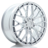 Cerchio in Lega JAPAN RACING JR48 20x9 ET20-51 5H con foratura su misura Hyper Silver