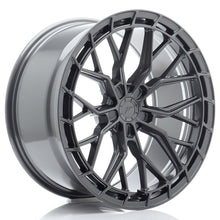 Carica l&#39;immagine nel visualizzatore di Gallery, Cerchio in Lega JAPAN RACING JR48 20x10 ET20-45 5H con foratura su misura Hyper Gray