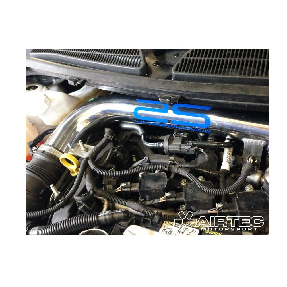 Tubo di aspirazione superiore in lega AIRTEC Motorsport per Fiesta Mk7/8 1.0 EcoBoost - dettaglio 5