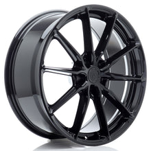 Load image into Gallery viewer, Cerchio in Lega JAPAN RACING JR37 20x8,5 ET25 5x112 Gloss Black