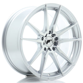 Cerchio in Lega JAPAN RACING JR21 18x8,5 ET45 5x112/114 Silver Machined Face